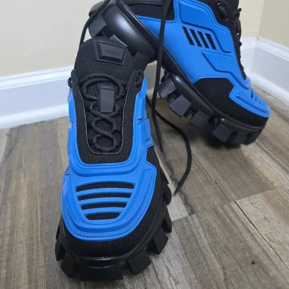 Prada Cloudbust Thunder blue Men's Shoes - Picture 3 of 6